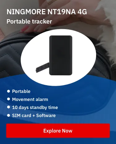 NINGMORE NT19NA-E portable gps tracker